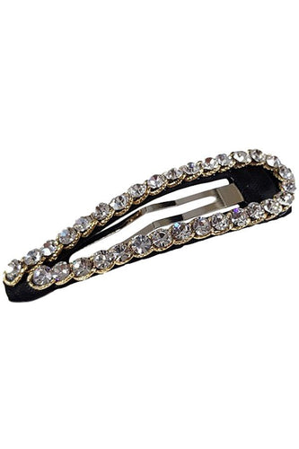 Blinged Out Snap Hair Clip